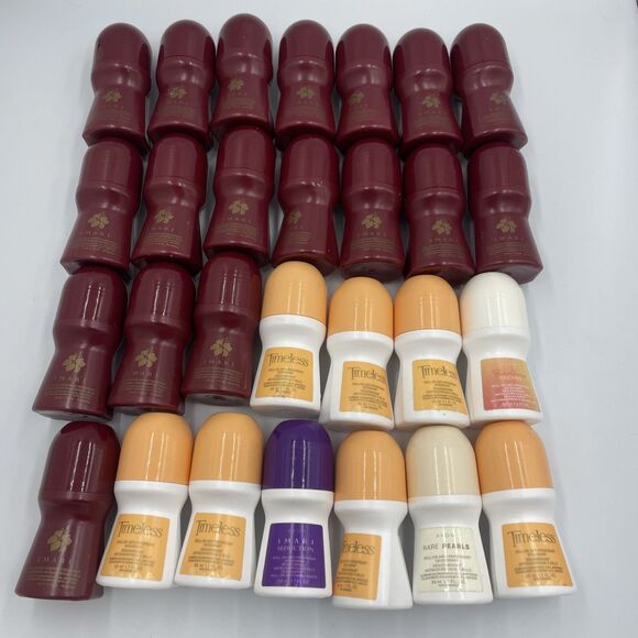 Avon LOT Roll-On Antiperspirant Deodorant 28x NOS Retired Discontinued Rare 3 - Picture 1 of 5